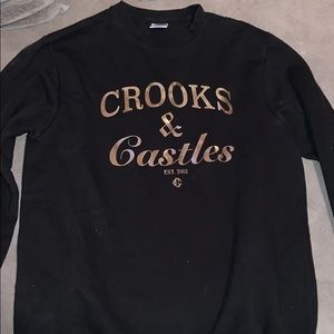 Crooks and castles crew neck